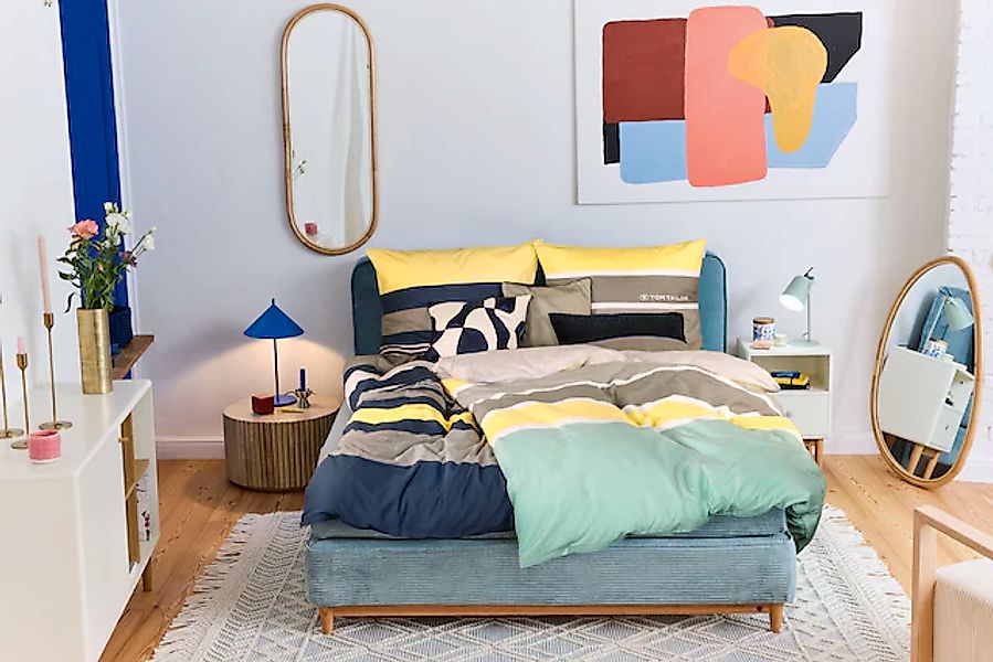 TOM TAILOR HOME Bettwäsche »Carl in Gr. 135x200 oder 155x220 cm«, mit GRATI günstig online kaufen