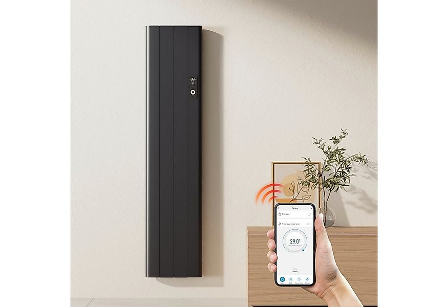 EMKE Elektro-Heizkörper elektrische Heizkörper Wifi-Steuerung 1000W, Google günstig online kaufen