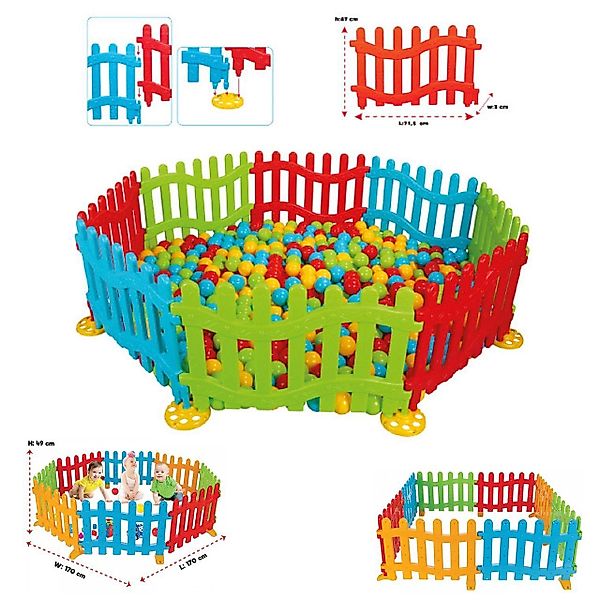 Pilsan Laufgitter Spielzaun, Plastikzaun, Laufgitter 06192, günstig online kaufen