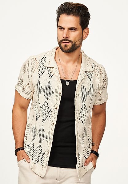 SOULSTAR Kurzarmhemd im Vintage Summer-Look als günstig online kaufen