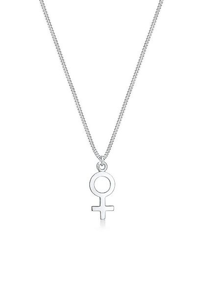 Elli Kette mit Anhänger Anhänger Venus 925 Sterling Silber, Venus-Symbol günstig online kaufen