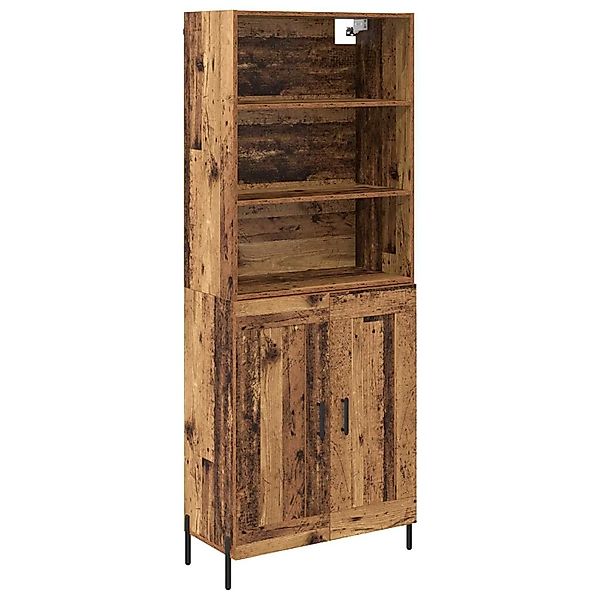 vidaXL Highboard Altholz 69,5 x 32,5 x 180 cm Holzwerkstoff 3415829 günstig online kaufen