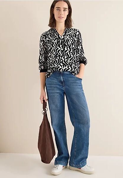 Print-Bluse mit Tape günstig online kaufen