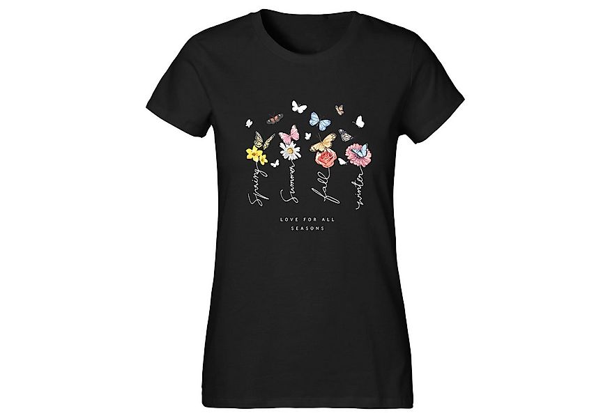 Banco T-Shirt Damen mit floralem Print Blumen Aufrduck feminin, bequem und günstig online kaufen