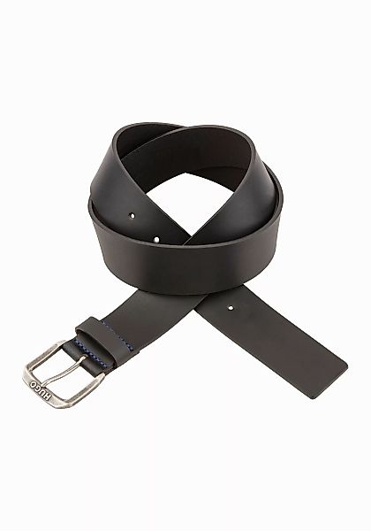 HUGO Blue Ledergürtel Berker_Sz40 mit BOSS-Schriftzug günstig online kaufen