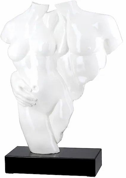 Casablanca by Gilde Dekoobjekt »Skulptur Paar Coppia weiß H. 49 cm« günstig online kaufen