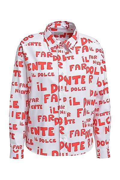 Milano Italy Hemdbluse OVERSIZED SHIRT BLOU günstig online kaufen