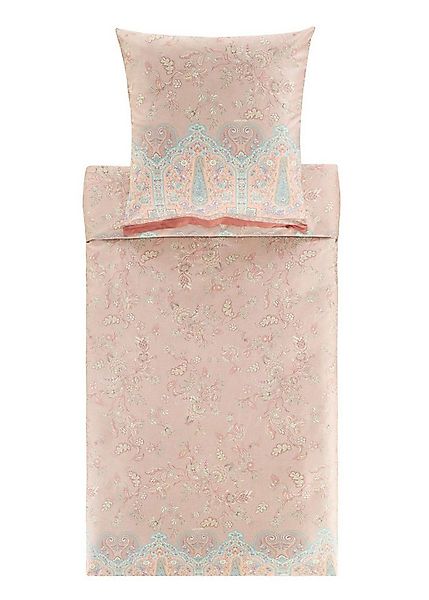 Bassetti Bettwäsche Bassetti Satin Bettwäsche INDIAN ROSES, 41 Elfenbein, B günstig online kaufen
