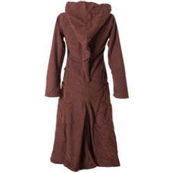 Vishes Langmantel Langer, warmer Fleece Mantel günstig online kaufen