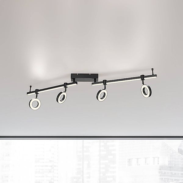 JUST LIGHT Deckenleuchte »Ls-BILEDA« LED-Board 1 Stk. Warmweiß LED, RGB+tun günstig online kaufen