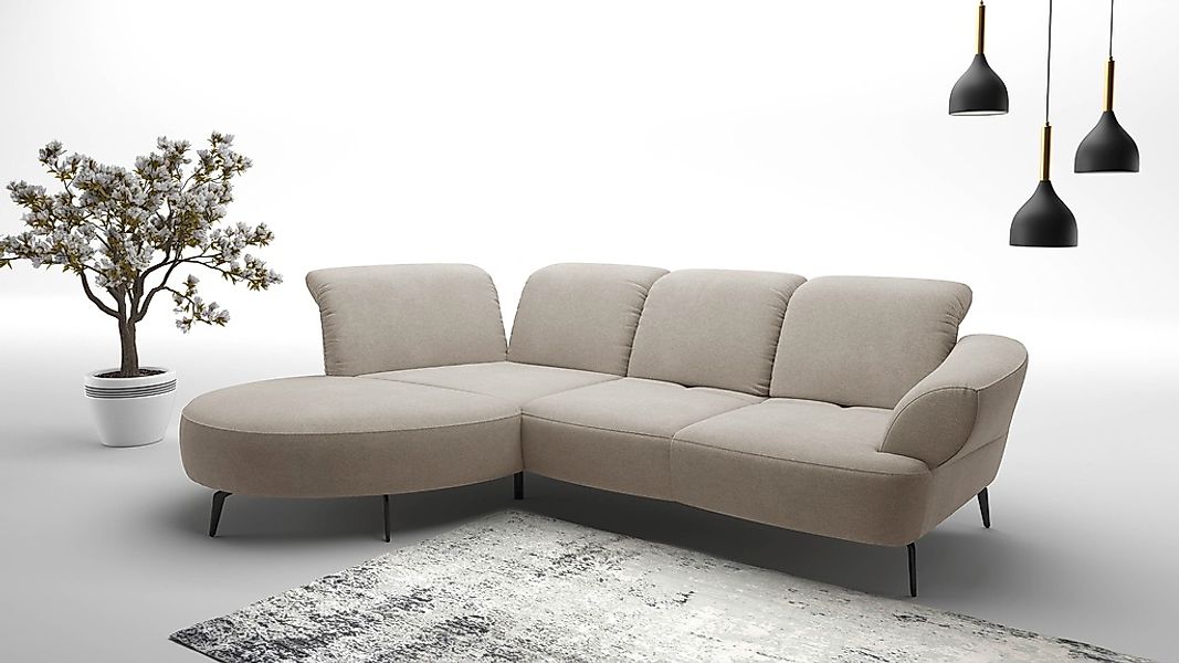 sit&more Ecksofa "Dance, L-Form, inkl. Sitztiefenverstellung", inkl. Click& günstig online kaufen