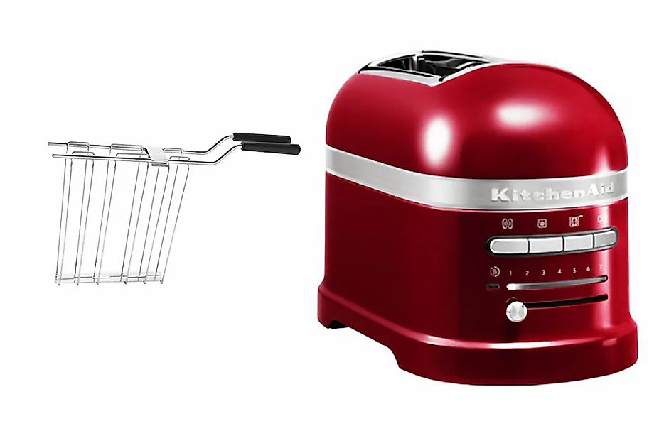 KitchenAid Toaster "Artisan 5KMT2204ECA Liebesapfel Rot" 2 kurze Schlitze f günstig online kaufen