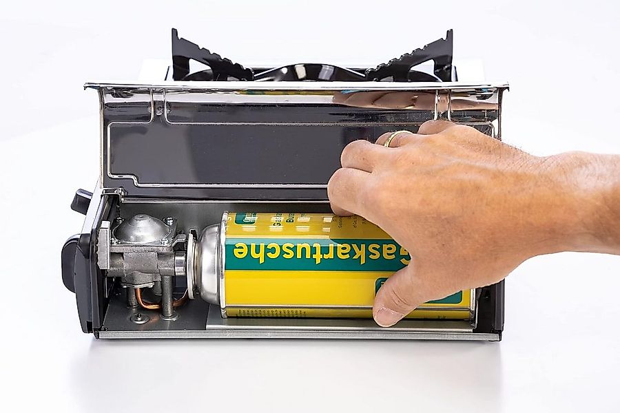 campingmann Gaskartusche gaskartuschen 227g Butan Gas mit Ventil Universal günstig online kaufen