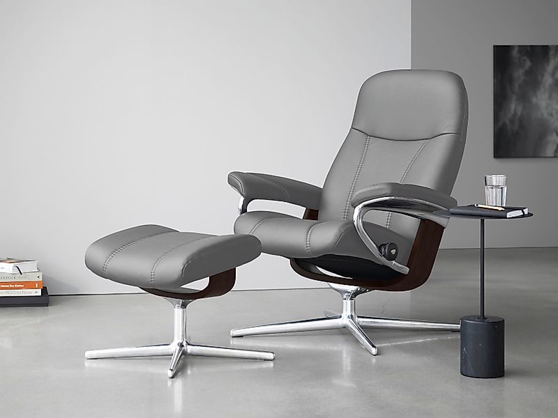Stressless Relaxsessel "Consul" Set, Relaxsessel mit Hocker, mit Hocker, mi günstig online kaufen
