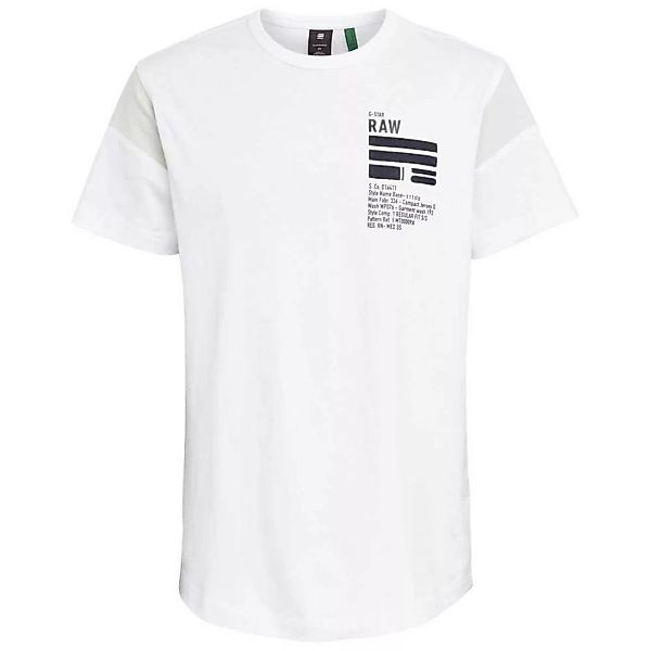 G-star C&s Back Graphic+ Loose Kurzarm T-shirt S White günstig online kaufen