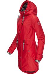 PEAK TIME Regenjacke "L60042" mit Kapuze stylisch taillierter Regenmantel f günstig online kaufen