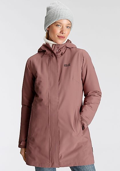 Jack Wolfskin Parka "KIOLA" mitKapuze Wärmend, winddicht, Übergangsjacke günstig online kaufen