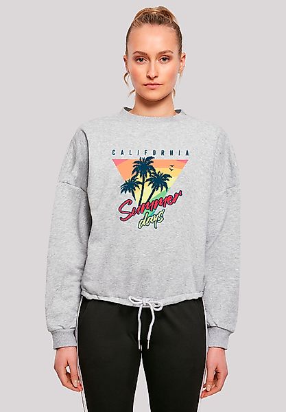 F4NT4STIC Sweatshirt "California Summer Days Palm", Premium Qualität günstig online kaufen