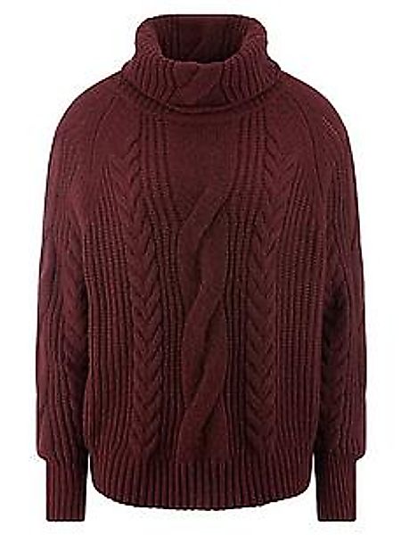 Rollkragen-Pullover include rot günstig online kaufen