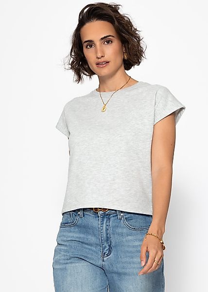 SASSYCLASSY T-Shirt Kurzarm Sweatshirt Damen mit günstig online kaufen