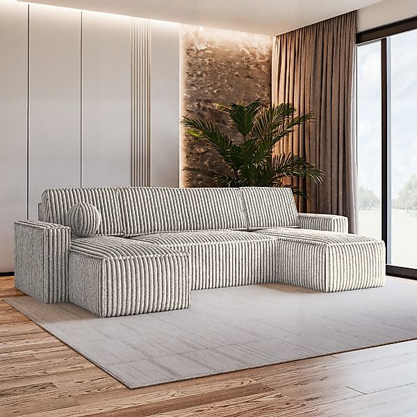 Masseno Ecksofa PESANO mit Schlaffunktion U-Form, günstig online kaufen