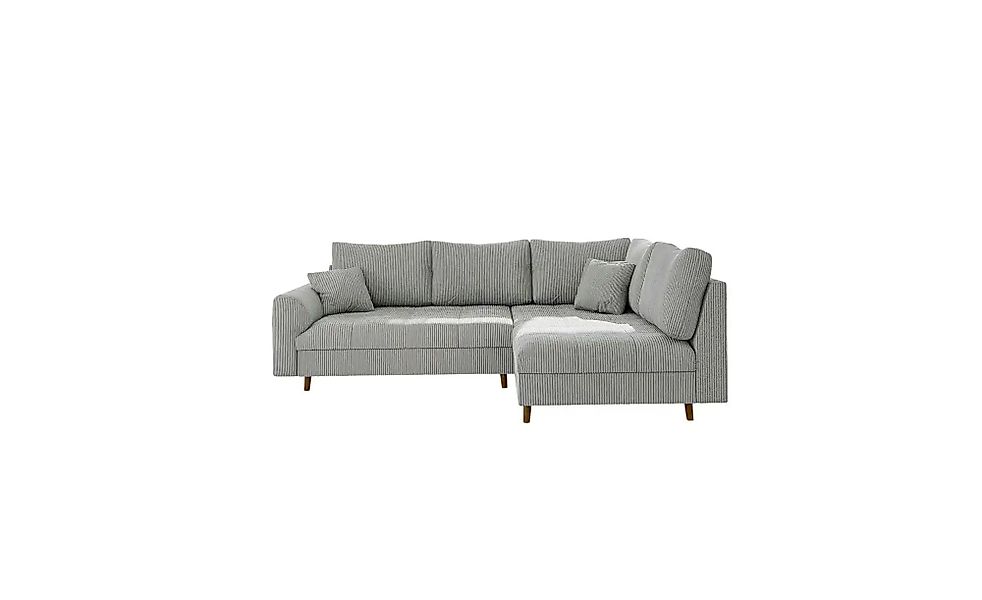 S-STYLE Ecksofa  Maya ¦ grau ¦ Maße (cm): B: 231 H: 81 Polstermöbel > Sofas günstig online kaufen