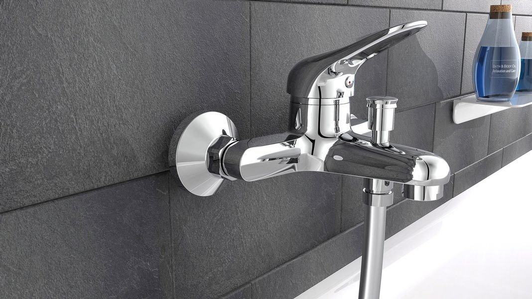 Schütte Wannenarmatur Porto Mischbatterie Badewanne, Wasserhahn günstig online kaufen