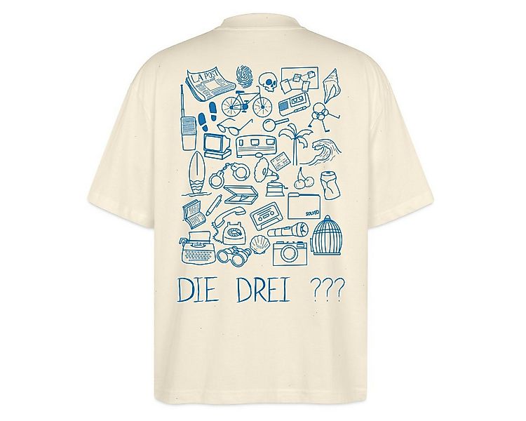 Spreadshirt T-Shirt Die Drei Fragezeichen Vierte Detektivin Ermittler-Set O günstig online kaufen