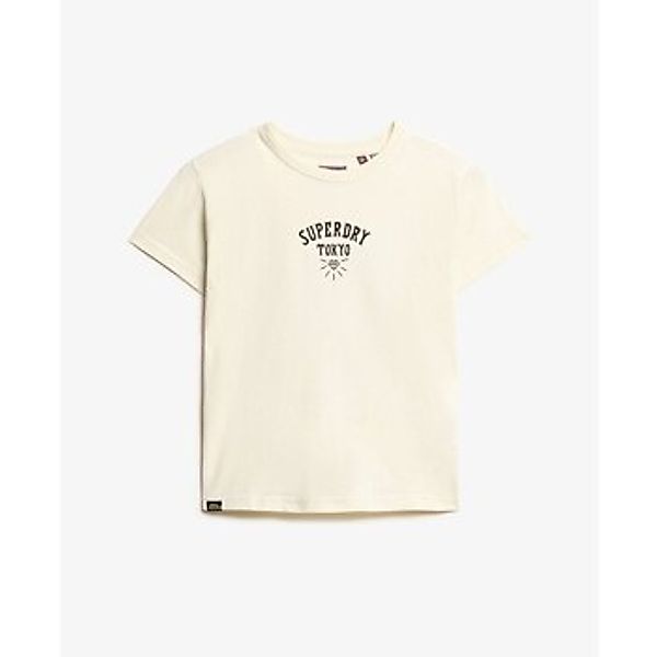 Superdry  T-Shirt T-shirt ajusté à strass effet tatouage femme günstig online kaufen