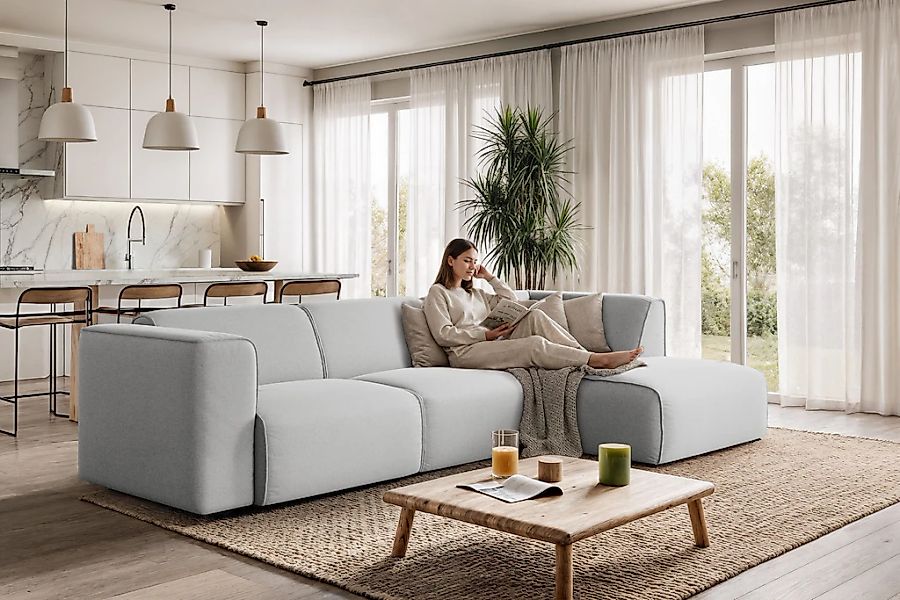 RAUM.ID Ecksofa "Merid L-Form, B: 295 cm - OTTO. Verlässliche Qualität." je günstig online kaufen