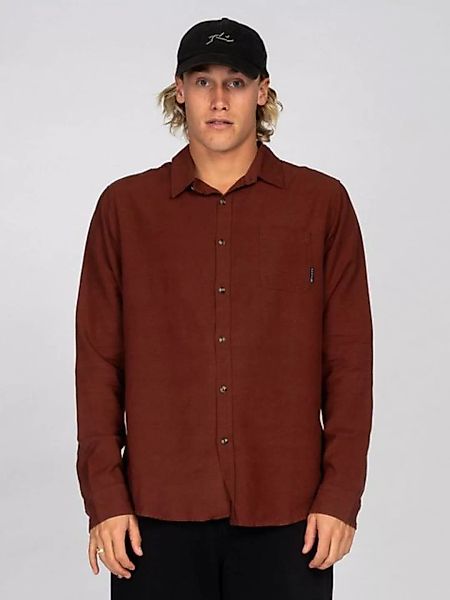 Rusty Leinenhemd OVERTONE LONG SLEEVE LINEN SHIRT günstig online kaufen