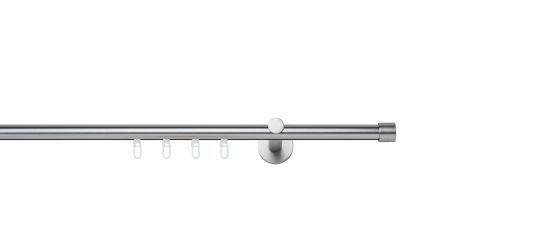 mydeco Gardinenstange "Kappe function Ø 20mm" 1 läufig-läufig Fixmaß günstig online kaufen
