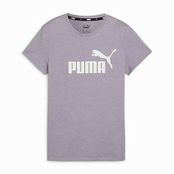 PUMA T-Shirt Puma Damen T-Shirt ESS Logo Heather Tee 586876 günstig online kaufen