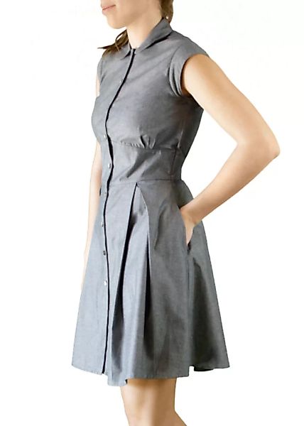 Denim Button Up Kleid günstig online kaufen