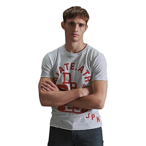 Superdry Track&field Classic Kurzarm T-shirt 2XL Ice Marl günstig online kaufen