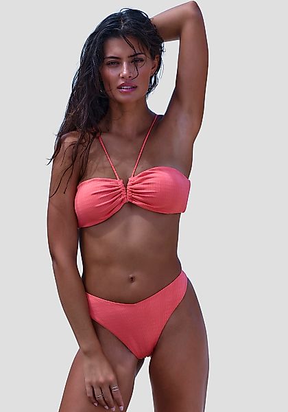 Copenhagen Studios Bandeau-Bikini-Top "Nela", mit V-förmigem Cut-Out vorn günstig online kaufen