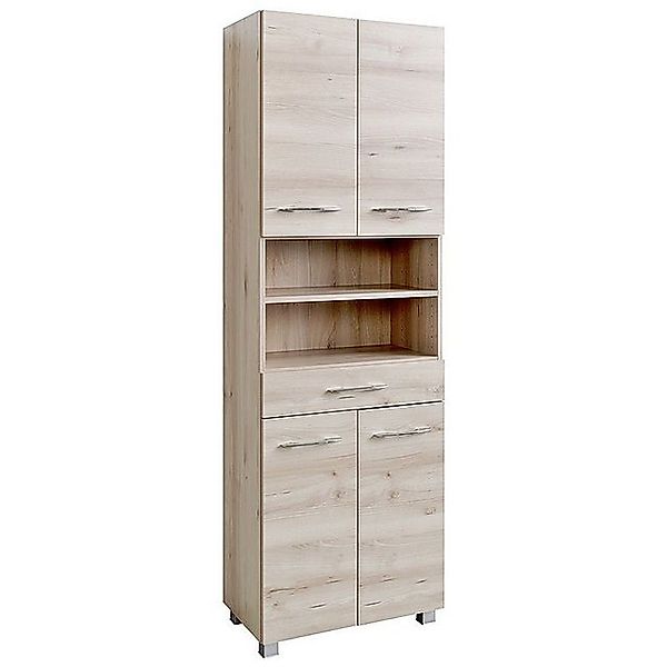 Lomadox Hochschrank BERGAMO-03, Buche Iconic Nb., B x H x T ca.: 60 x 185 x günstig online kaufen