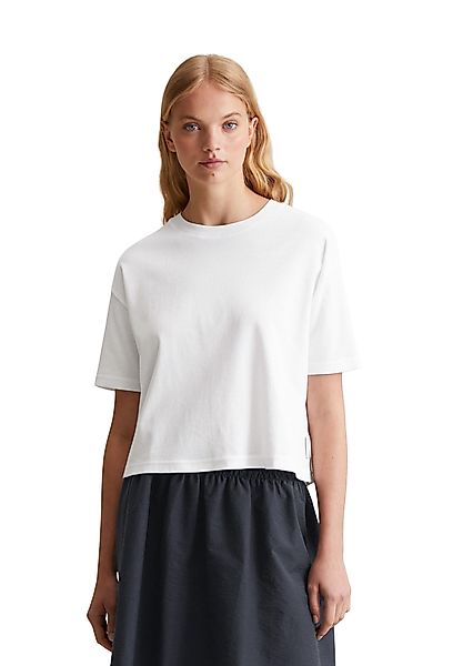 Marc O'Polo DENIM T-Shirt aus gerippter günstig online kaufen