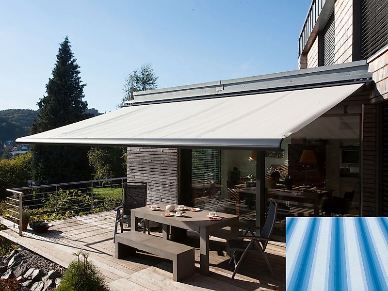 Wismar Kassettenmarkise "Classic S-Compact" Breite: 550 cm, Ausfall: 300 cm günstig online kaufen