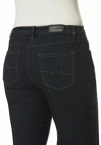 STOOKER WOMEN Tapered-fit-Jeans Nizza Stretch Jeans -DARK BLUE DENIM- Taper günstig online kaufen