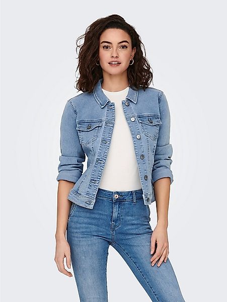 ONLY Jeansjacke ONLWONDER – Jeansjacke in kurzer Form mit Stretch figurbeto günstig online kaufen