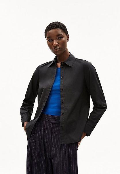 Armedangels Hemdbluse LOUILAA Damen Bluse aus Bio-Baumwolle Relaxed Fit (1- günstig online kaufen