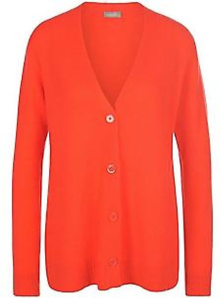 Strickjacke 1/1-Arm Peter Hahn orange günstig online kaufen