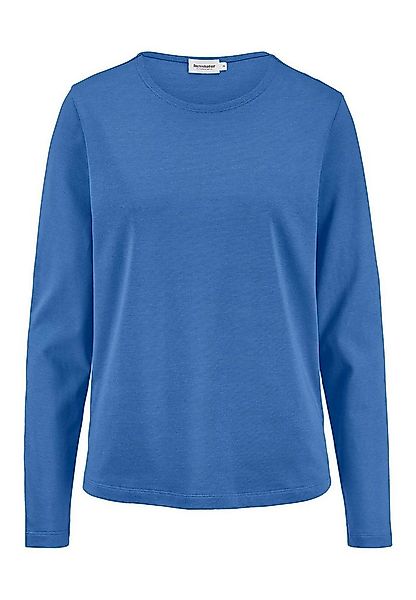 Hessnatur T-Shirt Langarm Regular aus reiner Bio-Baumwolle (1-tlg) günstig online kaufen