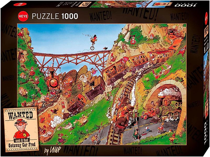 HEYE Puzzle Getaway Car Fred / günstig online kaufen