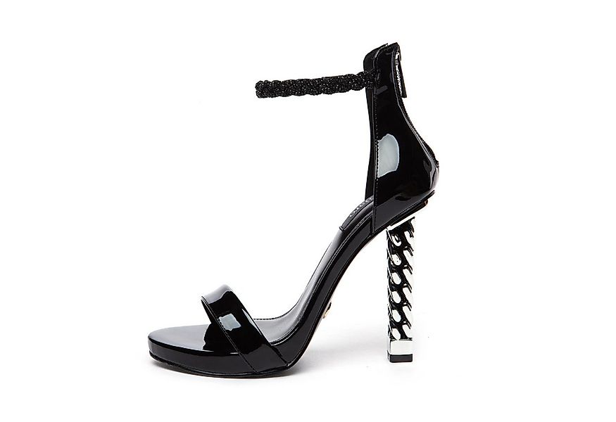 Giaro ADARA BLACK SHINY High-Heel-Sandalette 11cm Absatzhöhe, 1 cm Plateau, günstig online kaufen