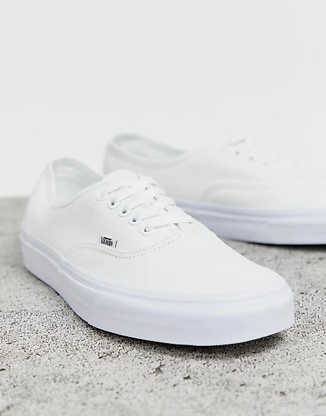 Vans Authentic – Sneaker in Weiß günstig online kaufen