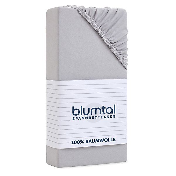 Blumtal Spannbettlaken Blumtal Basics 100% Baumwolle, Baumwolle, Gummizug: günstig online kaufen