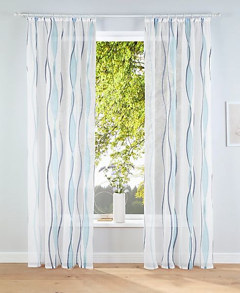 OTTO home Gardine "Dimona" Kräuselband 2 Stk. tlg. 2er-Set, Bestseller, Pol günstig online kaufen