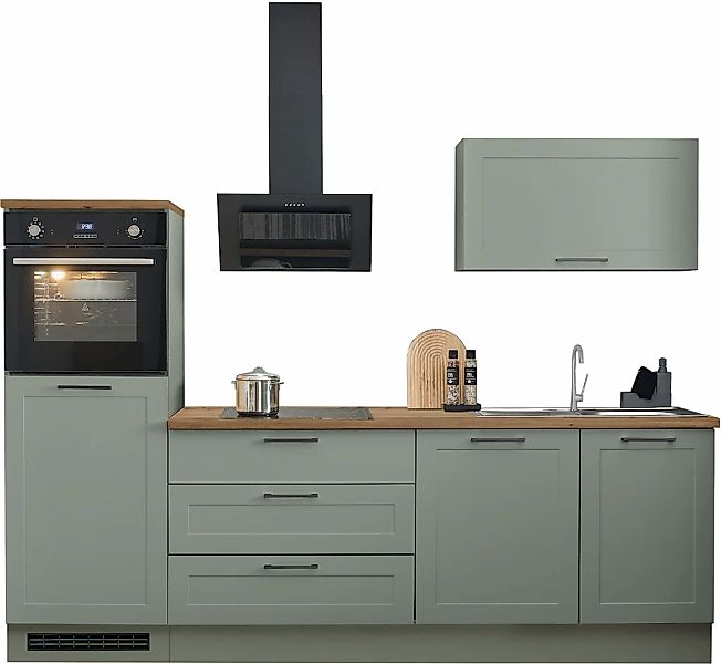 BASIC by Balculina Küchenzeile "Marsi" Breite 260 cm, wahlweise mit E-Gerät günstig online kaufen